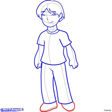 How To Draw A Person Step 1 Mobil Pribadi