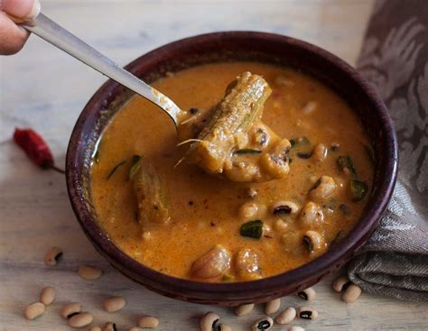 Tamil Nadu Style Black Eyed Beans And Drumstick Curry By Archanas Kitchen