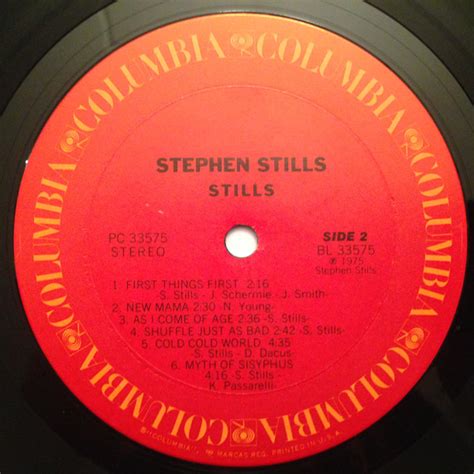 Stephen Stillsstills Millpond Records Cd And Cassettes