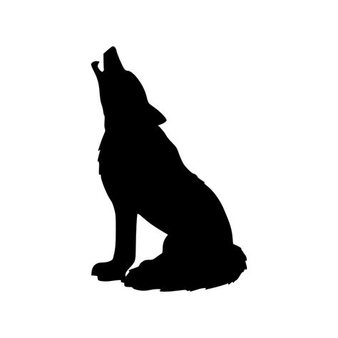 Free Wolf Silhouette Howling Download Free Wolf Silhouette Howling Png