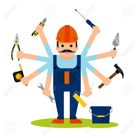 Free Clipart Handyman With Tools 10 Free Cliparts Download Images On