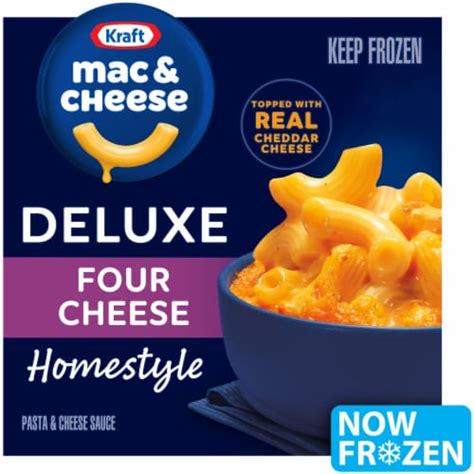 Kraft Frozen Meal Four Cheese Mac And Cheese Macaroni And Cheese Dinner