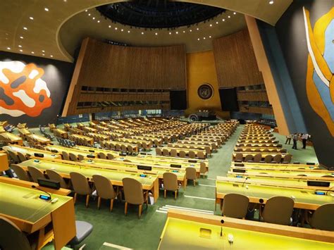 Image Of The United Nations General Assembly Hall Editorial Image