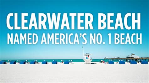Clearwater Beach Named No 1 Beach In America Youtube