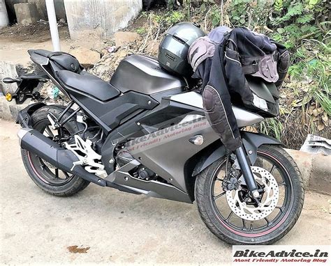 Yamaha is the brand of japan. Yamaha R15 V3 Spied in India | No USD Forks for India ...