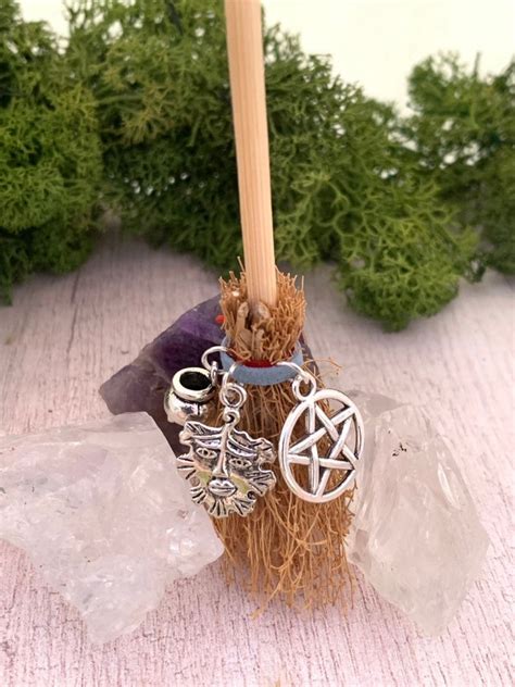 Altar Besom Mini Broom Witch Broom Witches Besom Pagan Broom Etsy Uk