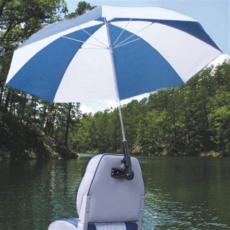 These tents are ideal for long haul fishing sessions, and in general offer a greater deal of protection than the more. Boating umbrella, Real-Shade Boat Seat Umbrella with Bracket | Overton's