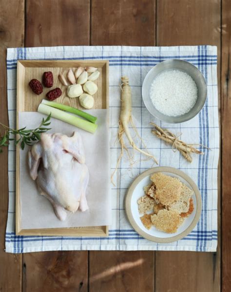 How To Make Samgyetang Korean Ginseng Chicken Soup 삼계탕