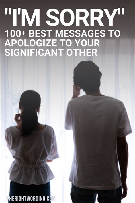 100 best “i m sorry” messages to apologize to your significant other ways to say sorry