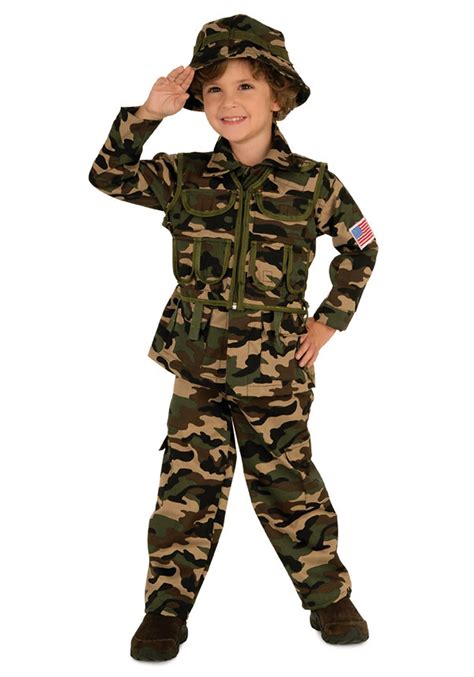 Kids Army Costume