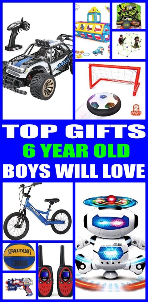 Top 6 Year Old Boys T Ideas