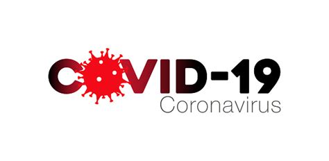 Ilustración De Covid19 Coronavirus Concepto De Inscripción Tipografía