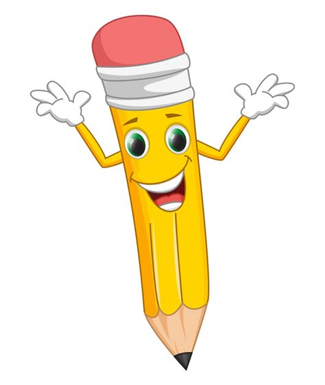 Pencil Cartoon Png Cartoon Images Of Pencils Clip Art Library