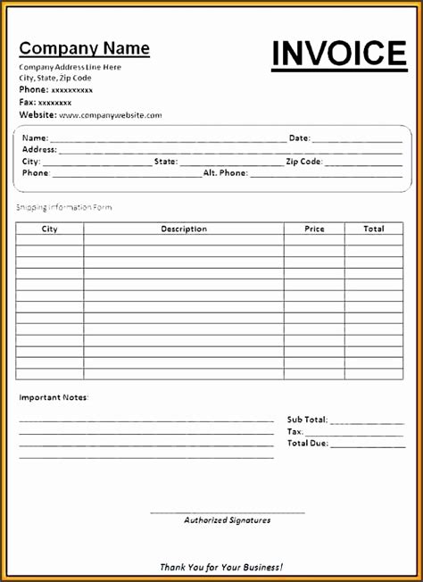Free Invoice Templates Uk Templates In Word Excel Pdf Hot Sex Picture