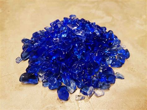 Aquarium Decorative Glass Stones Igs 014 Blue Ocean Aquarium