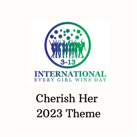 Dr Christine Kozachuk Announces Cherish Her As Theme For International