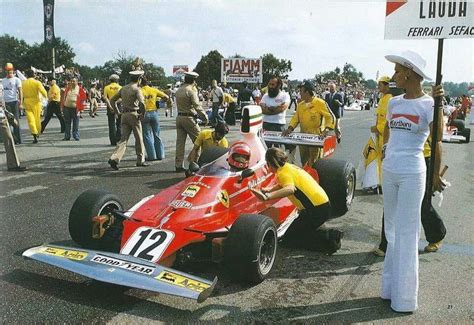 Niki Lauda Aut Ferrari 312t Monza 1975 Ferrari Grand Prix