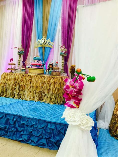 Princess Jasmine Baby Shower Theme