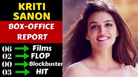 Kriti Sanon Box Office Collection Analysis Hit Flop And Blockbuster Movies List Mp4 Youtube