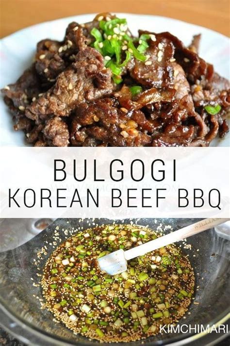 bulgogi authentic korean beef bbq recipe recipes note