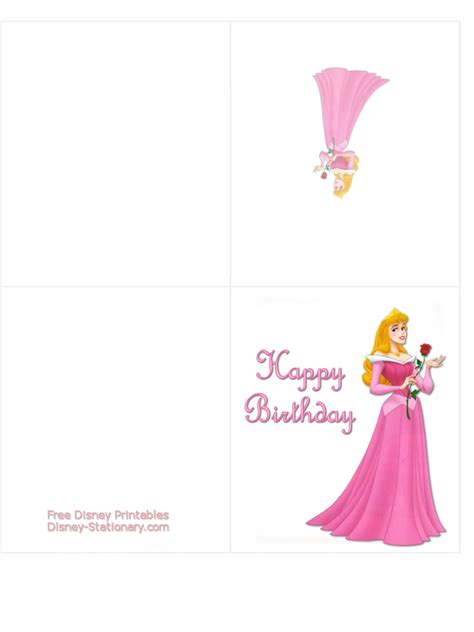 Free Printable Disney Birthday Greeting Cards