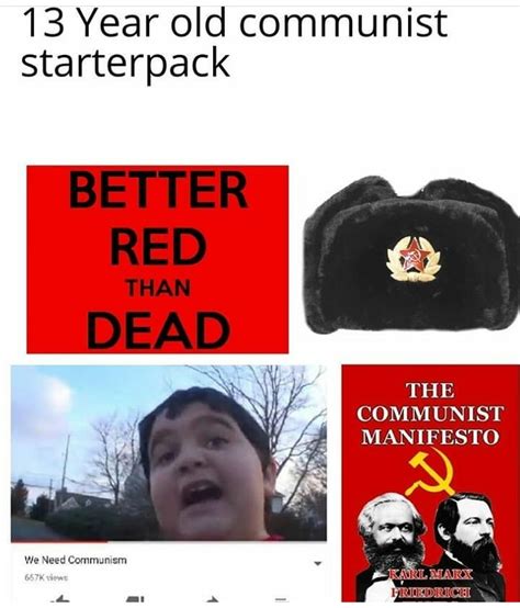 Communist Starter Pack Rstarterpacks Starter Packs Know Your Meme