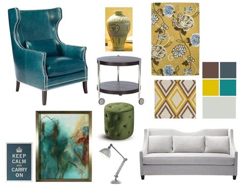 Yellow And Turquoise Home Decor Elegant Teal And Mustard Yellow Color Bo