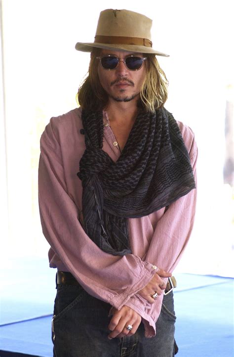 Johnny Depps Accessories Game Only Gets Better With Age Johnny Depp