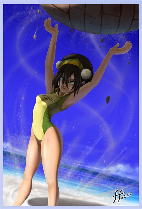 Toph Swimsuit Avatar The Last Airbender The Legend Of Korra Know Your Meme