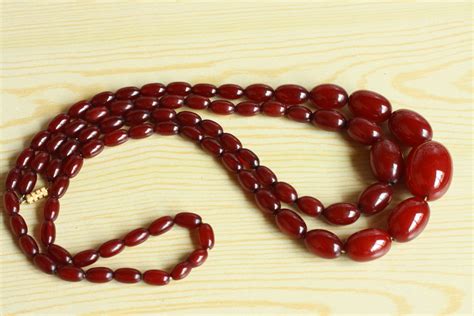Cherry Red Bakelite Necklaces Collectors Weekly