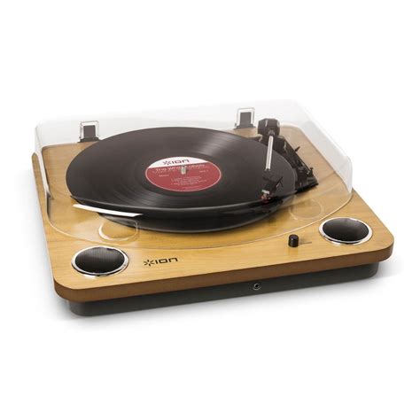 Ion Max Lp Usb Turntable With Kanto Yu2 Speakers At Gear4music