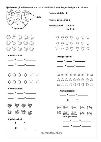 Esercizi Di Matematica Per La Scuola Primaria Maestralu