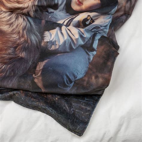 Tukan decke teddyfleece 70%p/30%bw (150x200cm) 1 (meldung zum produkt?) Personalisierte Kuscheldecke mit Fotos | Teddyfleece Decke
