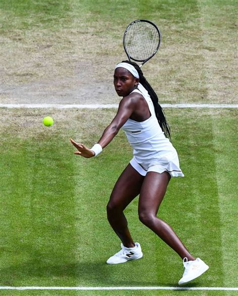 Coco gauff is an upcoming american tennis player who defeated venus williams in the opening round of the wimbledon in 2019. 15-year-old tennis phenom Coco Gauff describes her 'roller ...