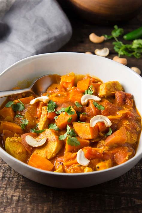 Easy Sweet Potato And Chicken Curry — Foraged Dish