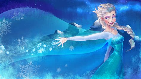 Frozen Elsa Anna Digital Fan Art Wallpapers HD Wallpapers Download Free Map Images Wallpaper [wallpaper684.blogspot.com]