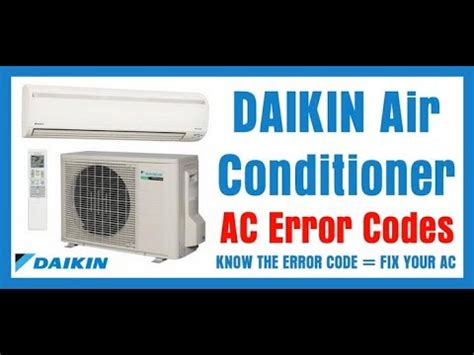 Daikin Inverter Ac Error Code Finding With Remote And Red Or Green