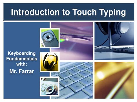 Ppt Introduction To Touch Typing Powerpoint Presentation Free