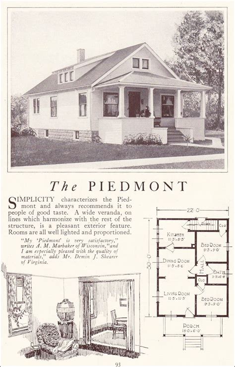 Exploring Craftsman Bungalow House Plans From The 1920s House Plans
