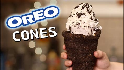 Diy Oreo Cookie Cones Youtube