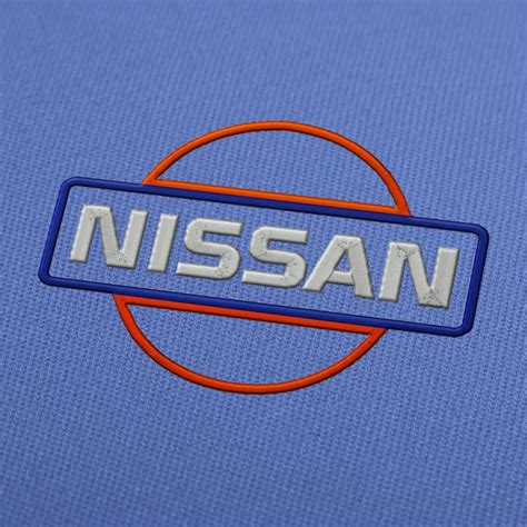Nissan Logo Aplique Embroidery Design Download Embroiderydownload