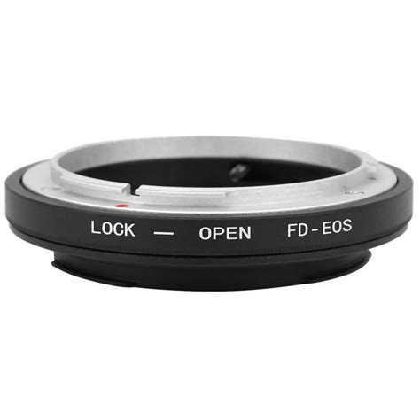 buy fd eos mount adapter ring for canon fd lens to eos camera body at affordable prices — free
