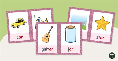 Ar Digraph Words With Images Teach Starter