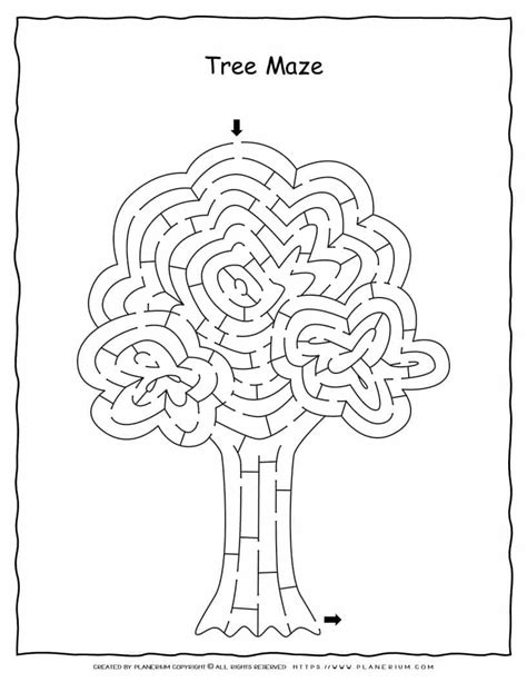 Tree Maze Game Planerium