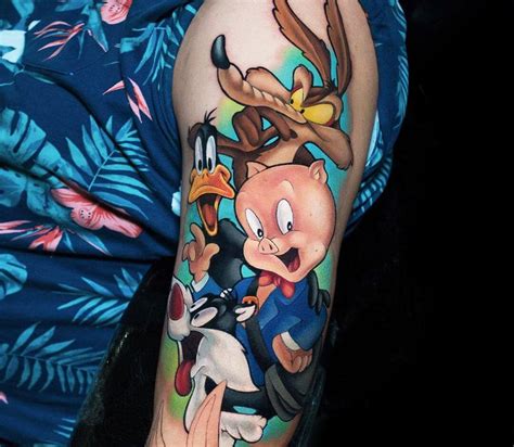 Looney Tunes Tattoo By A D Pancho Photo 29421