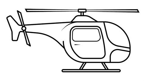 Gambar helikopter terbang dalam bentuk sketsa. Gambar Mewarnai Helikopter Untuk Anak Anak ...
