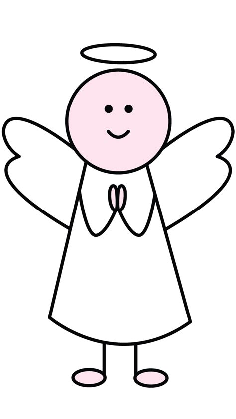 Clipart Angel Easy Clipart Angel Easy Transparent Free For Download On