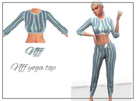 The Sims Resource Nff Yoga Top