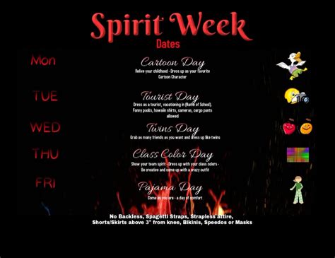 350+ customizable design templates for 'spirit week template'. Spirit Week Video Flyer Template | PosterMyWall