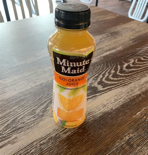 Minute Maid Orange Juice Bottles 12 Fl Oz 24 Pack